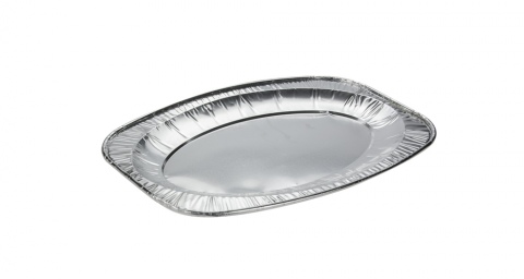Uni-Foil Oval Foil Platter Medium – Retail Pack