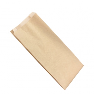 Brown Satchel Paper Bag No 6 - 140(W) x 350(H) x 60(G) mm