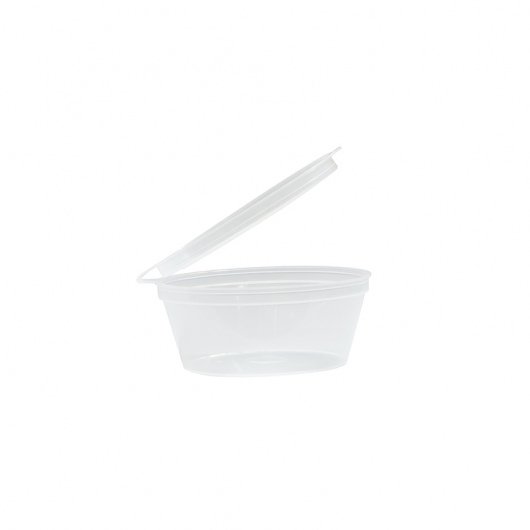 Polypropylene Sauce Cup with Lid 35ml
