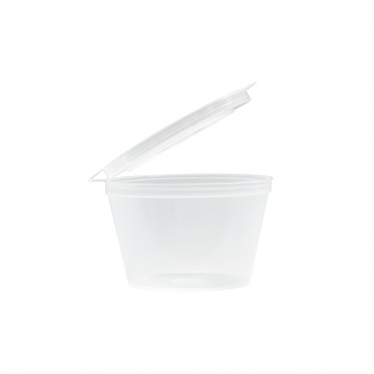Polypropylene Sauce Cup with Lid 70ml
